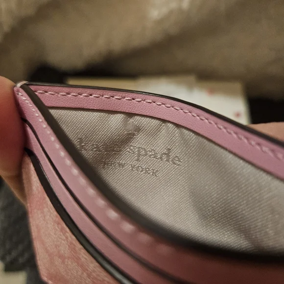 Kate Spade Pink Card Holder - Picture 9 of 16